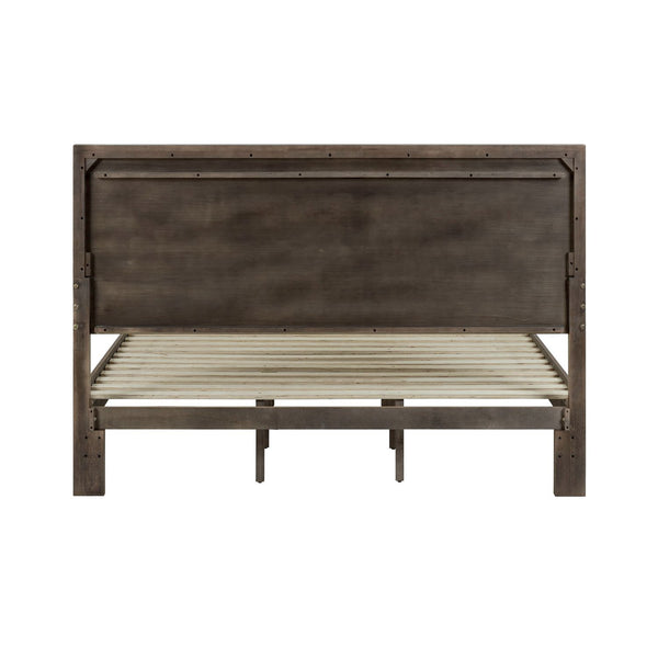 Century Modern Queen Platform Bed - 604-BR-QPL