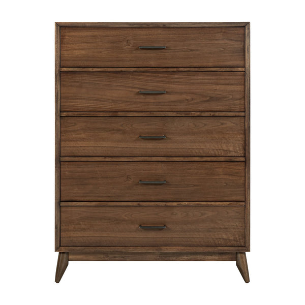 Century Modern 5 Drawer Chest - 604-BR41