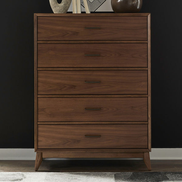 Century Modern 5 Drawer Chest