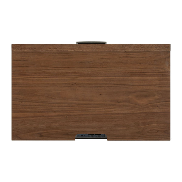 Century Modern Nightstand w/ Charging Station - 604-BR61