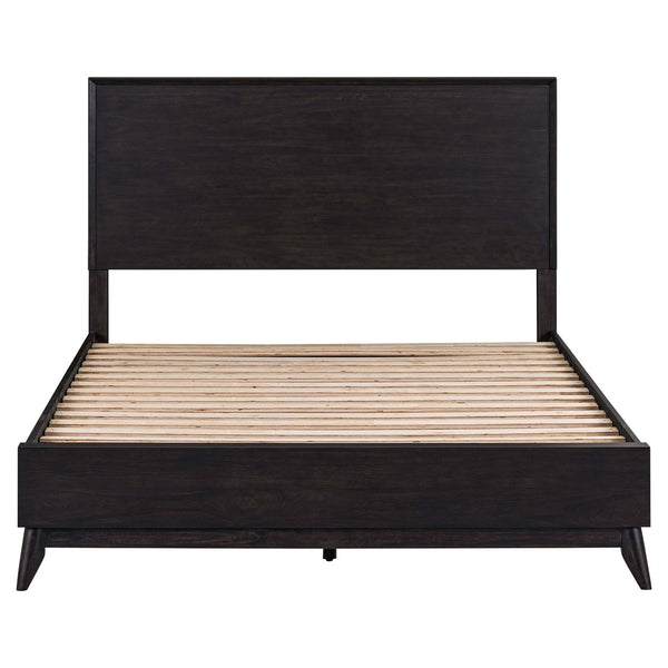 Century Modern Queen Platform Bed - 604B-BR-QPL