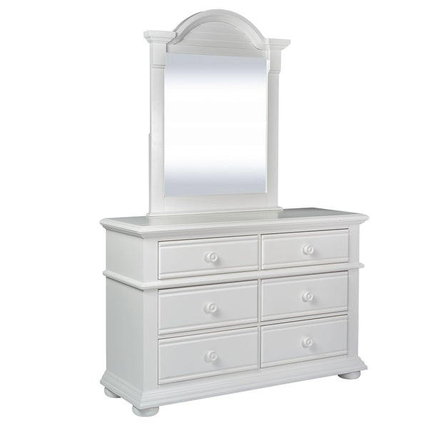 Summer House Full Panel Bed, Dresser & Mirror - 607-BR-FPBDM