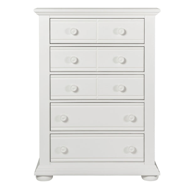 Summer House I King Poster Bed, Dresser & Mirror, Chest - 607-BR-KPSDMC