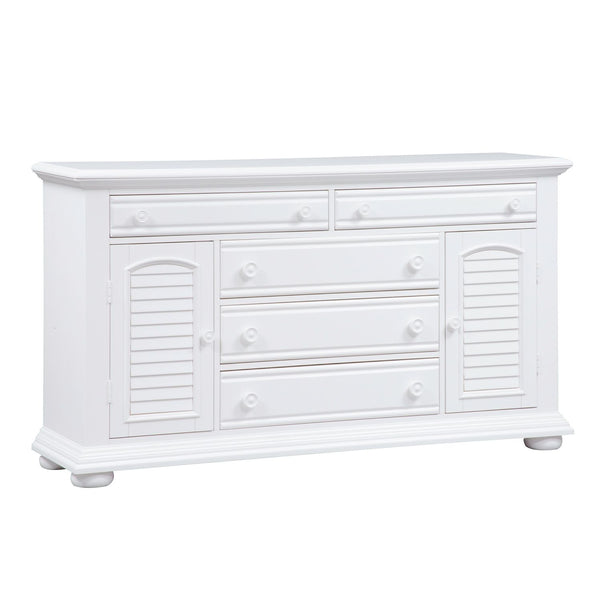 Summer House I 2 Door 5 Drawer Dresser - 607-BR32