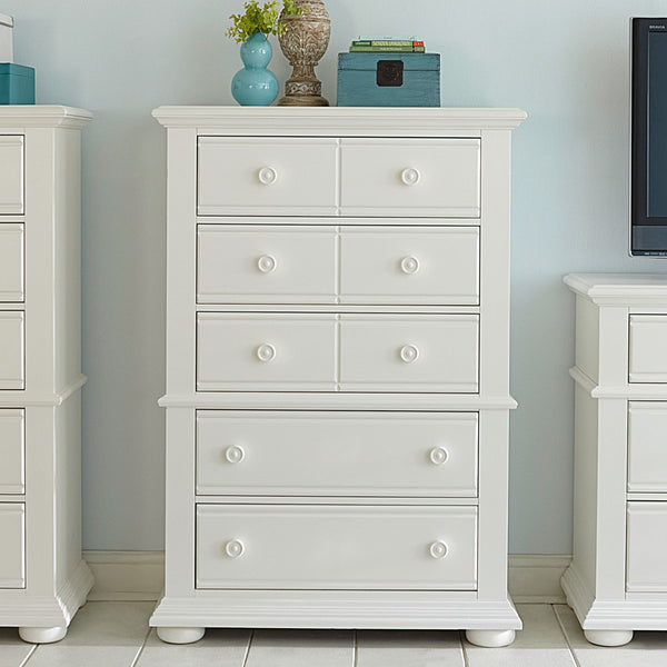 Summer House I 5 Drawer Chest - 607-BR41