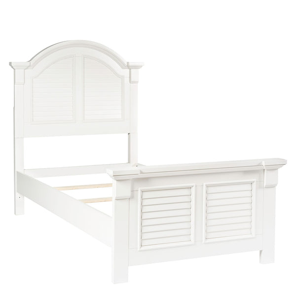 Summer House Twin Panel Bed - 607-YBR-TPB