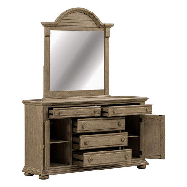 Summer House Dresser & Mirror - 607N-BR-DM