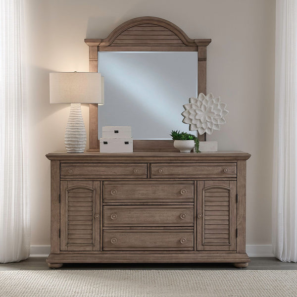Summer House Dresser & Mirror - 607N-BR-DM