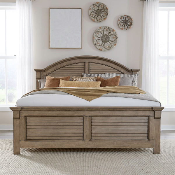 Summer House Queen Panel Bed - 607N-BR-QPB
