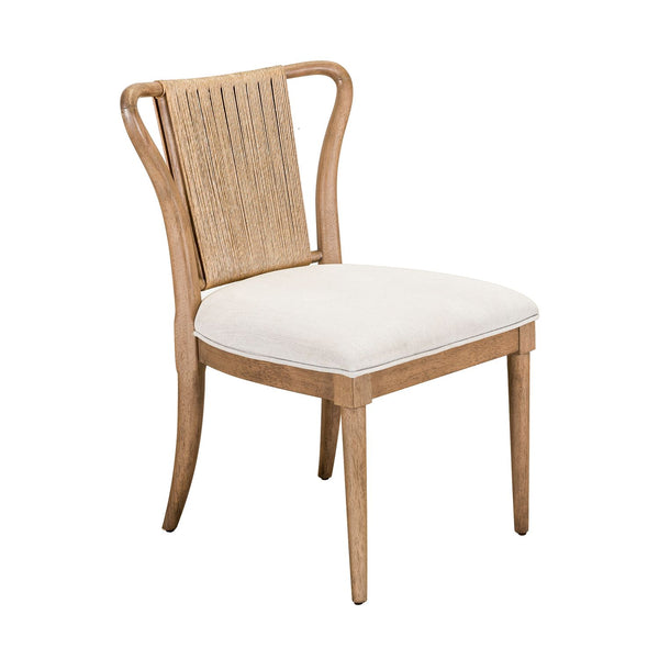 Sheridan Pointe Shaped Corded Back Side Chair (RTA) - 611-C9501S
