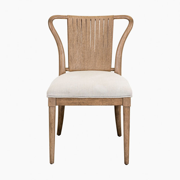 Sheridan Pointe Shaped Corded Back Side Chair (RTA) - 611-C9501S