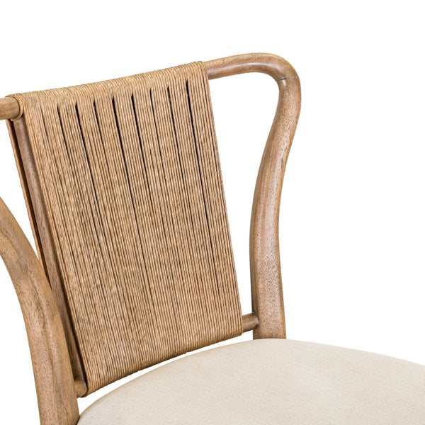 Sheridan Pointe Shaped Corded Back Side Chair (RTA) - 611-C9501S
