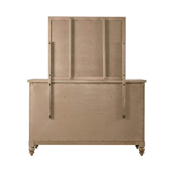 Americana Farmhouse Dresser & Mirror - 615-BR-DM