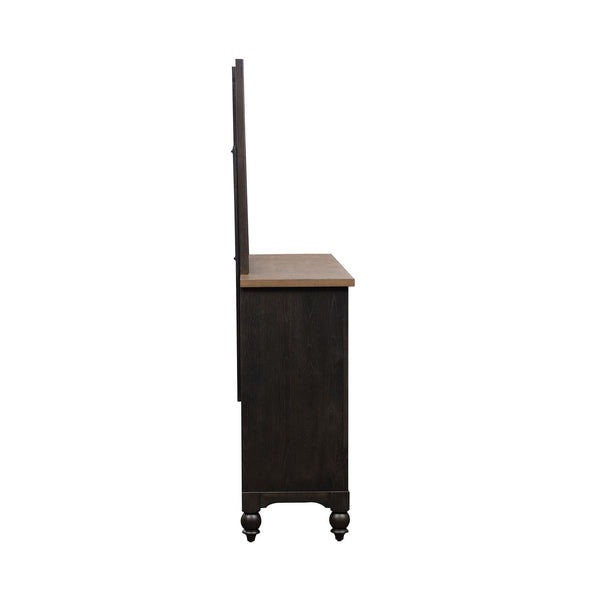 Americana Farmhouse Opt Dresser & Mirror - 615-BR-ODM