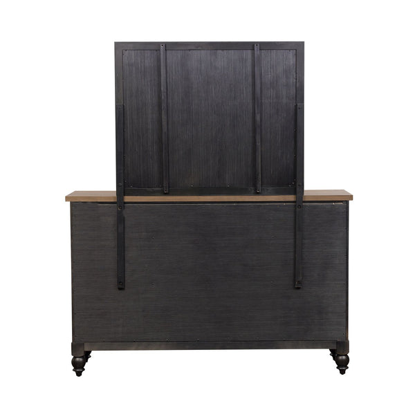 Americana Farmhouse Opt Dresser & Mirror - 615-BR-ODM