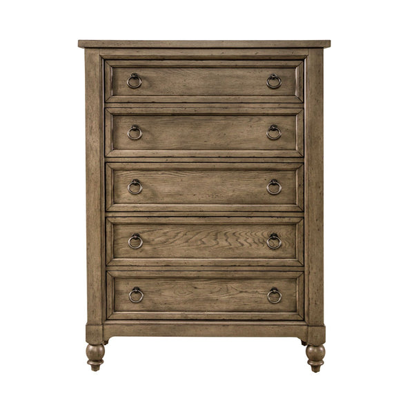 Americana Farmhouse 5 Drawer Chest - 615-BR41