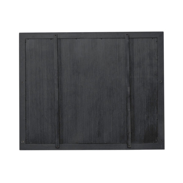 Americana Farmhouse Landscape Mirror - Black - 615-BR51-B