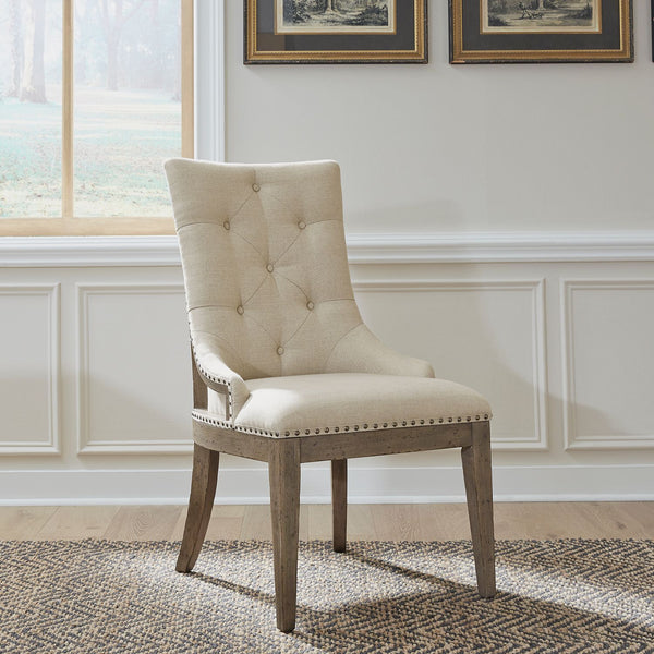 Americana Farmhouse Uph Shelter Side Chair (RTA) - 615-C6501S