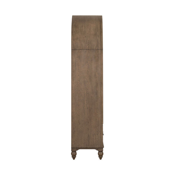 Americana Farmhouse Arched Display Cabinet - 615-DC4688