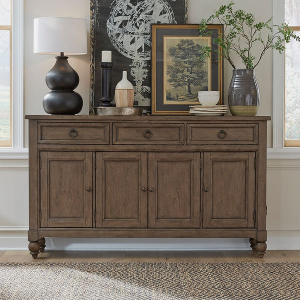 Americana Farmhouse Hall Buffet - 615-HB7242