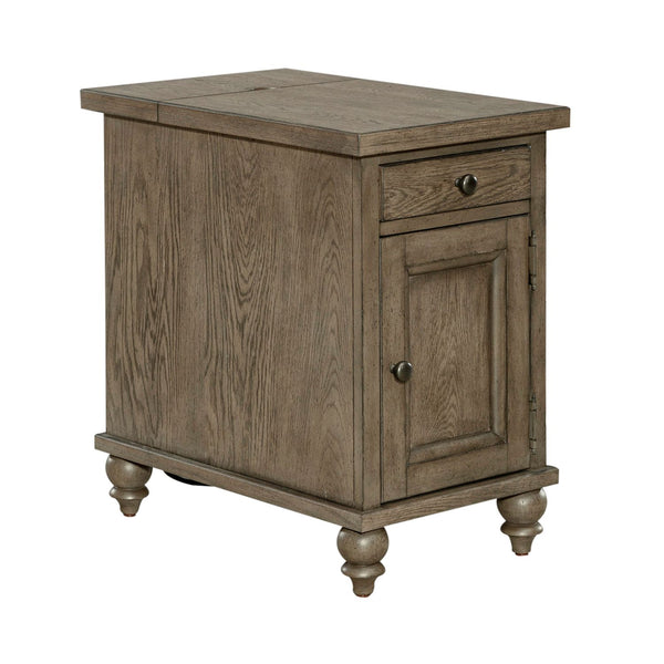 Americana Farmhouse Chair Side Table
