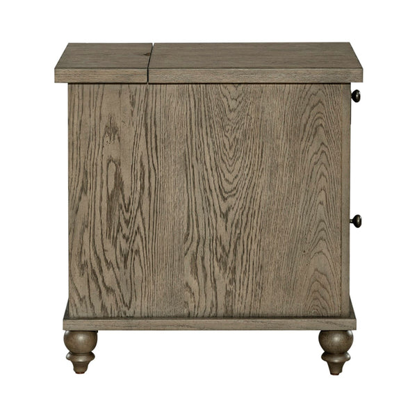 Americana Farmhouse Chair Side Table