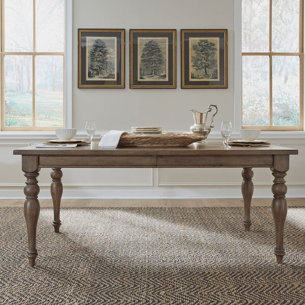 Americana Farmhouse Rectangular Leg Table - 615-T4290
