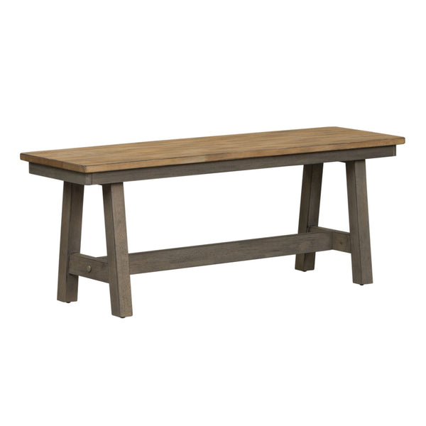 Lindsey Farm 6 Piece Trestle Table Set - 62-CD-6TRS