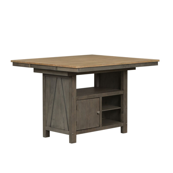 Lindsey Farm 7 Piece Gathering Table Set - 62-CD-7GTS