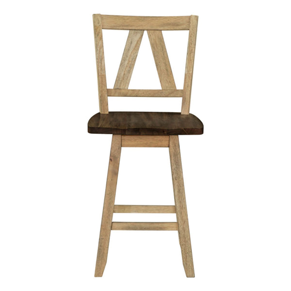 Lindsey Farm Counter Height Swivel Chair (RTA) - 62BR-B250324