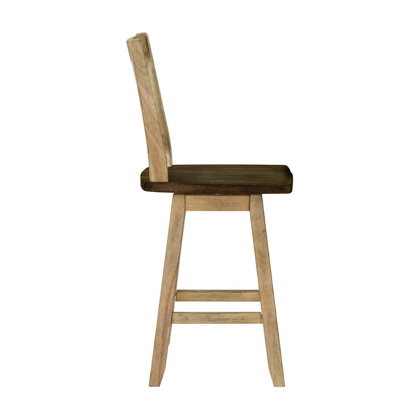 Lindsey Farm Counter Height Swivel Chair (RTA) - 62BR-B250324