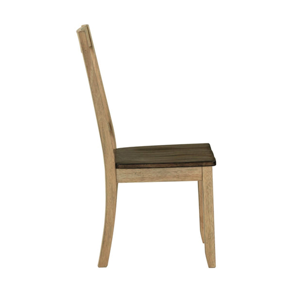 Lindsey Farm Splat Back Side Chair (RTA) - 62BR-C2500S