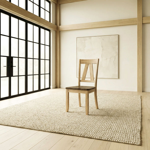 Lindsey Farm Splat Back Side Chair (RTA) - 62BR-C2500S