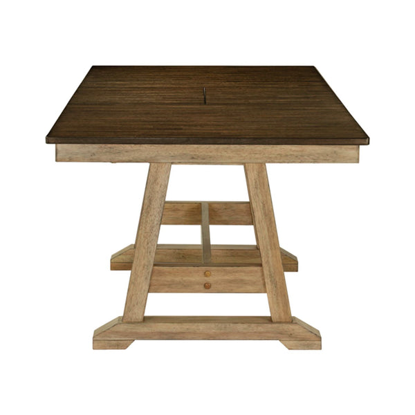 Lindsey Farm Trestle Table Set - 62BR-CD-TRS