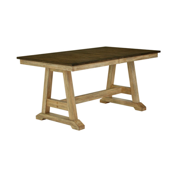 Lindsey Farm Trestle Table Set - 62BR-CD-TRS
