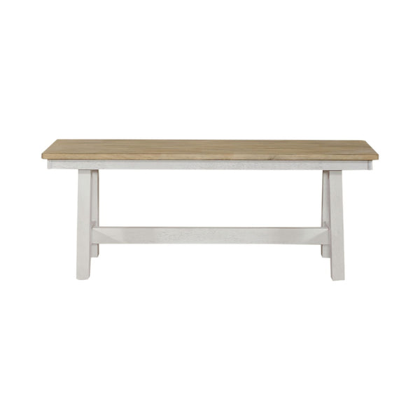 Lindsey Farm Backless Bench (RTA) - 62WH-C9000B