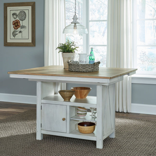 Lindsey Farm Kitchen Island - 62WH-CD-GTS