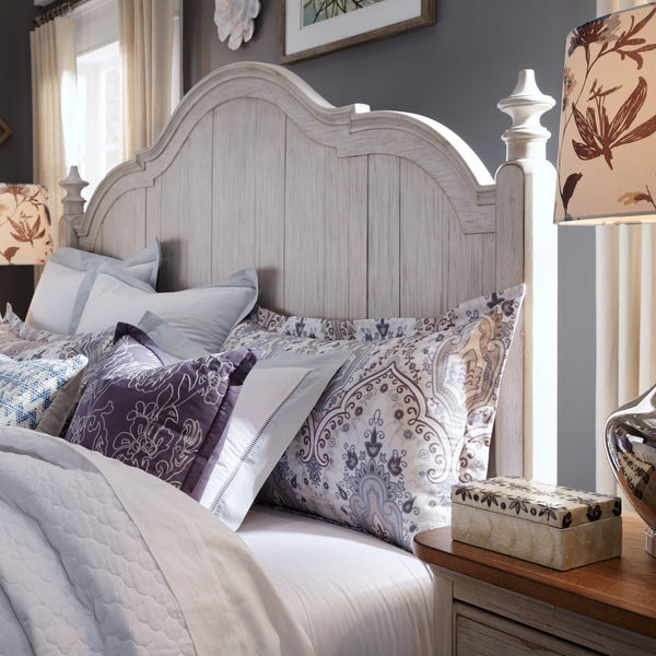 Farmhouse Reimagined King Poster Bed - 652-BR-KPS