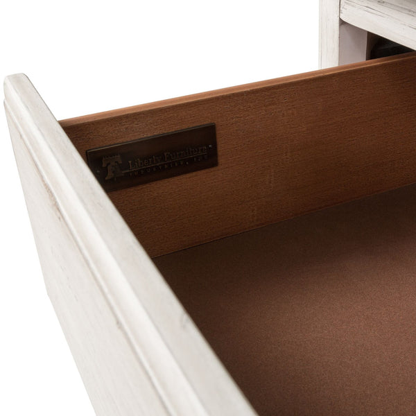 Farmhouse Reimagined King Poster Bed, Dresser & Mirror - 652-BR-KPSDM
