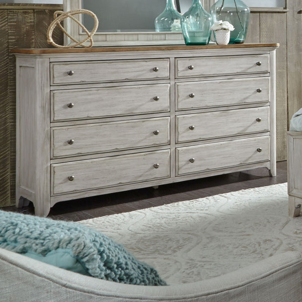 Farmhouse Reimagined 8 Drawer Dresser - 652-BR31