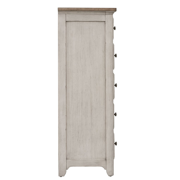 Farmhouse Reimagined 5 Drawer Chest - 652-BR41