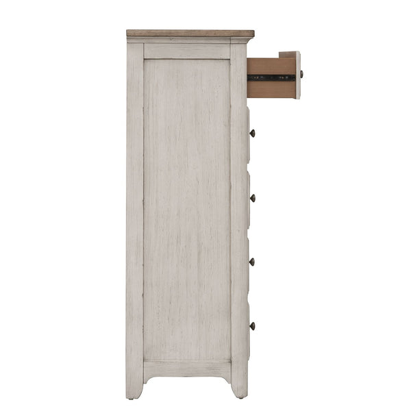 Farmhouse Reimagined 5 Drawer Chest - 652-BR41