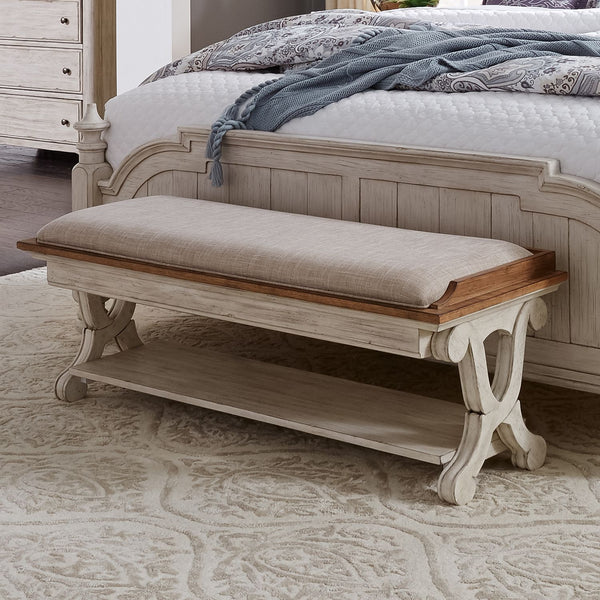 Farmhouse Reimagined Bed Bench - 652-BR47