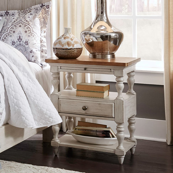 Farmhouse Reimagined 1 Drawer Night Stand - 652-BR62