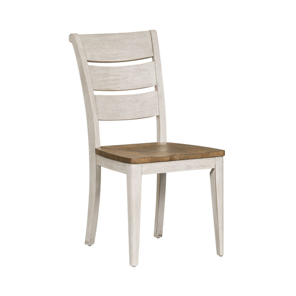 Farmhouse Reimagined Ladder Back Side Chair (RTA) - 652-C2000S