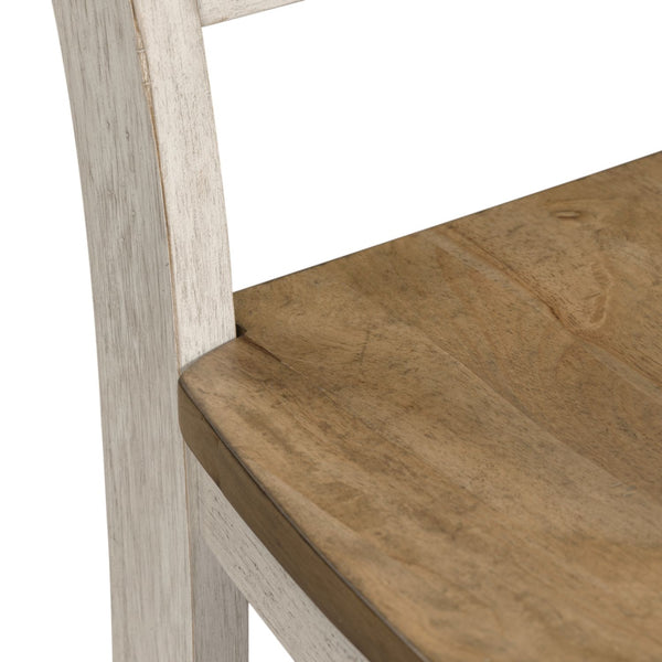 Farmhouse Reimagined Ladder Back Side Chair (RTA) - 652-C2000S