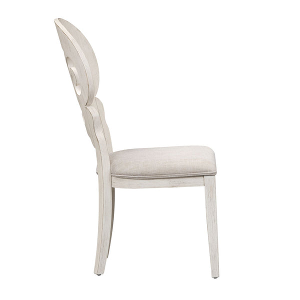 Farmhouse Reimagined Splat Back Side Chair (RTA) - 652-C6501S