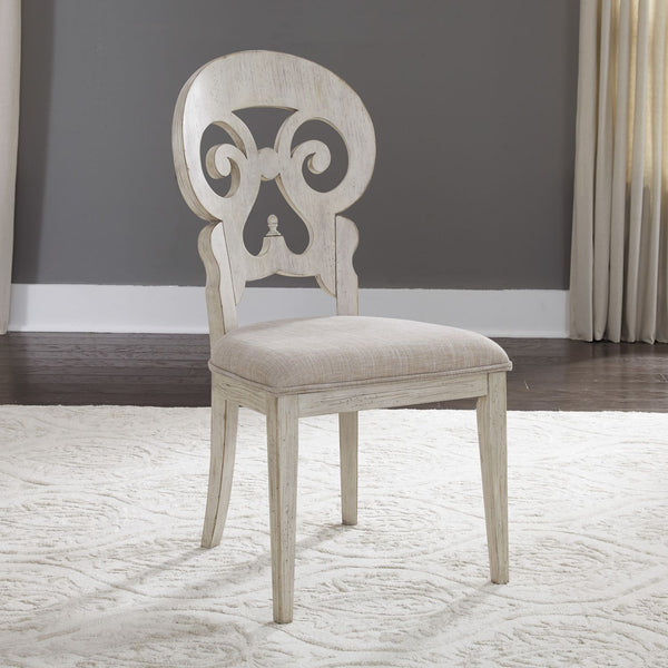 Farmhouse Reimagined Splat Back Side Chair (RTA) - 652-C6501S
