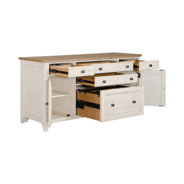 Farmhouse Reimagined Door Credenza - 652-HO120