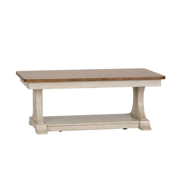 Farmhouse Reimagined 3 Piece Set (1-Cocktail 2-End Tables) - 652-OT-3PCS
